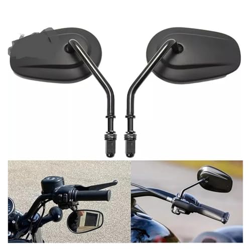 Espejo retrovisor para motocicleta Harley de gran ángulo visual para X48 4