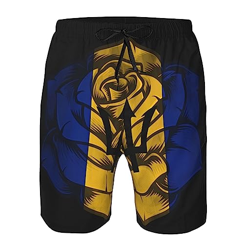 Men's Swim Trunks Funny Beach Board Shorts Quick Dry Drawstring Shorts Swimming Trunks4