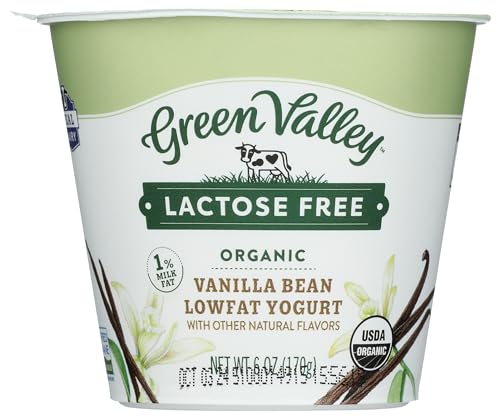 GREEN VALLEY CREAMERY Organic Vanilla Lactose Free Yogurt, 6 OZ