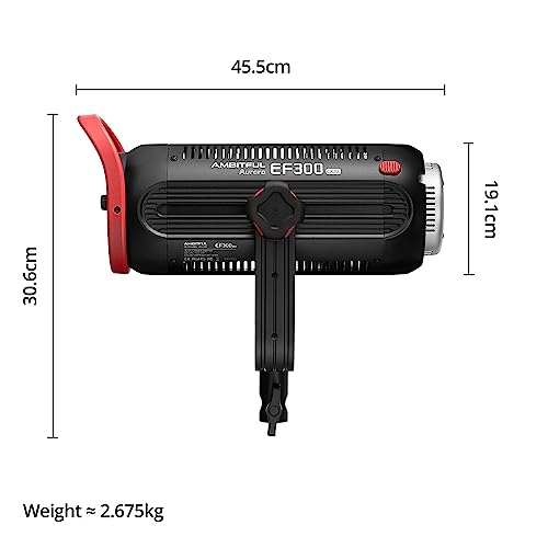 Image of AMBITFUL EF300 300W COB LED Video Light,5600K