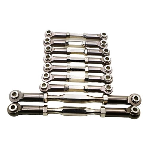 RC�J�[�����P�[�W For WLtoys K949-015 1/10 RC�J�[�A�b�v�O���[�h�p�[�c�A�N�Z�T���[���^���v�����b�h�X�e�A�����O�T�[�{�����N�����P�[�W�A�[���^�C���b�h(Gray)