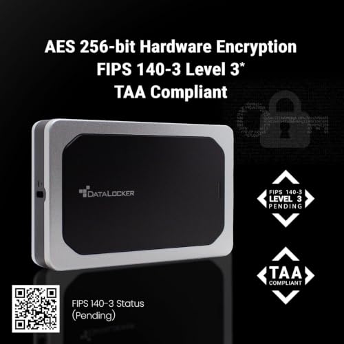 Image of DataLocker DL4 FE DL450-SSD-15.3TB-FE 15.30 TB Portable Rugged Solid State Drive - External - TAA Compliant-FIPS 140-3 Level 3 (Pending)*