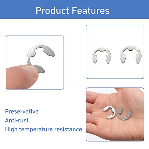 VooGenzek 390 Pezzi Rondelle di Sicurezza per