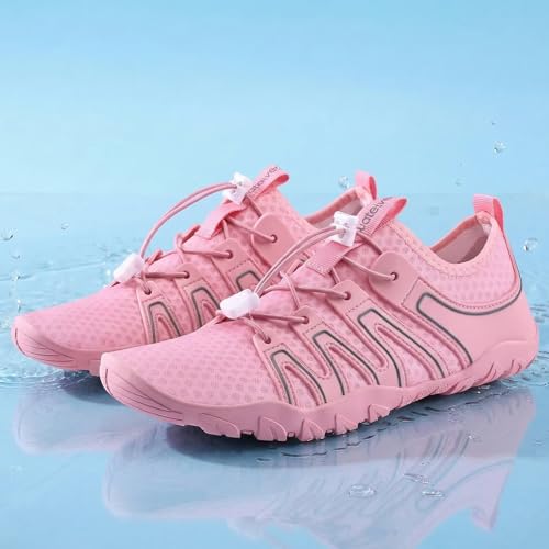 Image of WateLves Water Shoes Mens Womens Beach Swim Shoes Quick-Dry Aqua Socks Pool Shoes for Surf Yoga Water Aerobics