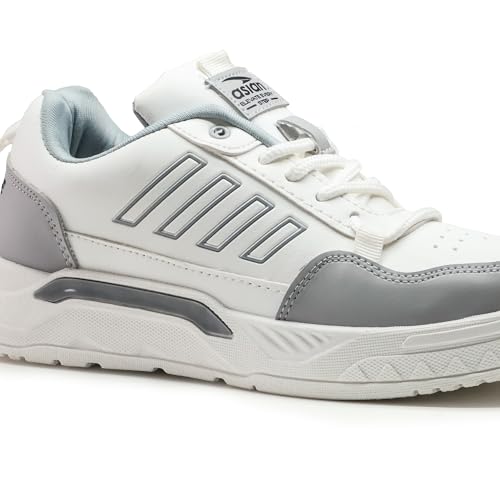 Image of ASIAN Nexus-01 Men's Stylish Sneakers | Lace-Up Casual Sneakers with Lightweight Design | Cushioned Comfort & Durable Grip