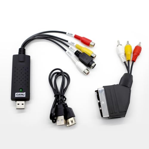 Video Grabber Nero VHS zu USB für die Digitalisierung von Videokassetten