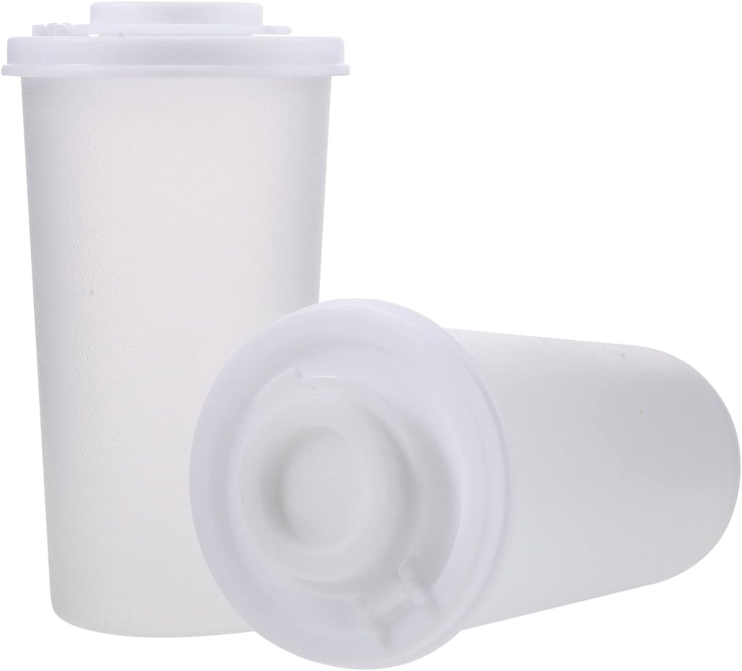 Hemoton 2pcs Kitchen Mini Seasoning Bottles Transparent Pepper for Cooking Dining for Home Camping and Outdoor Use