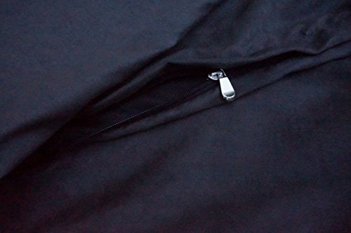 Image of Dogbed4less Orthopedic Gel Memory Foam Pet Dog Bed, Waterproof Liner with External Microsuede Cover and Bonus Antislip Cover (Microsuede Espresso, 35 inchX20 inchX4 inch Inches)