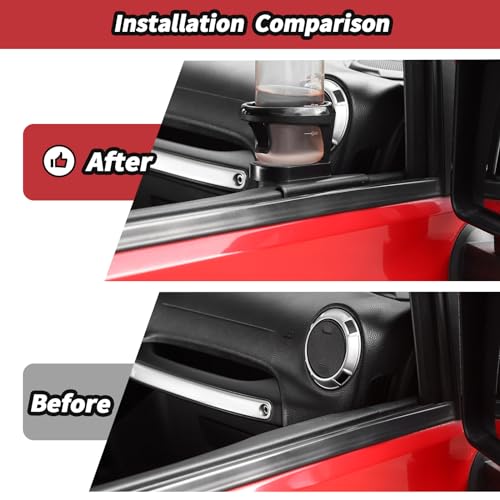 Portavasos para puerta Jeep Wrangler JK 2011-2017 miniatura 6