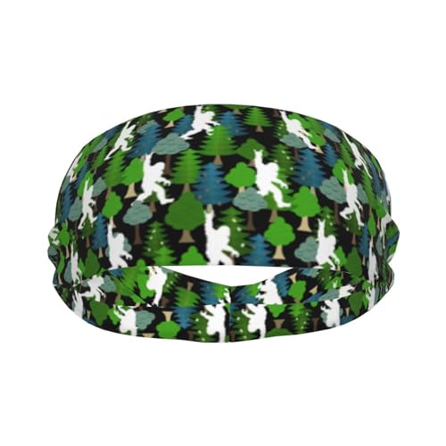Sports Sweatband Head Bands for Women Men Sweat-Absorbing Headbands