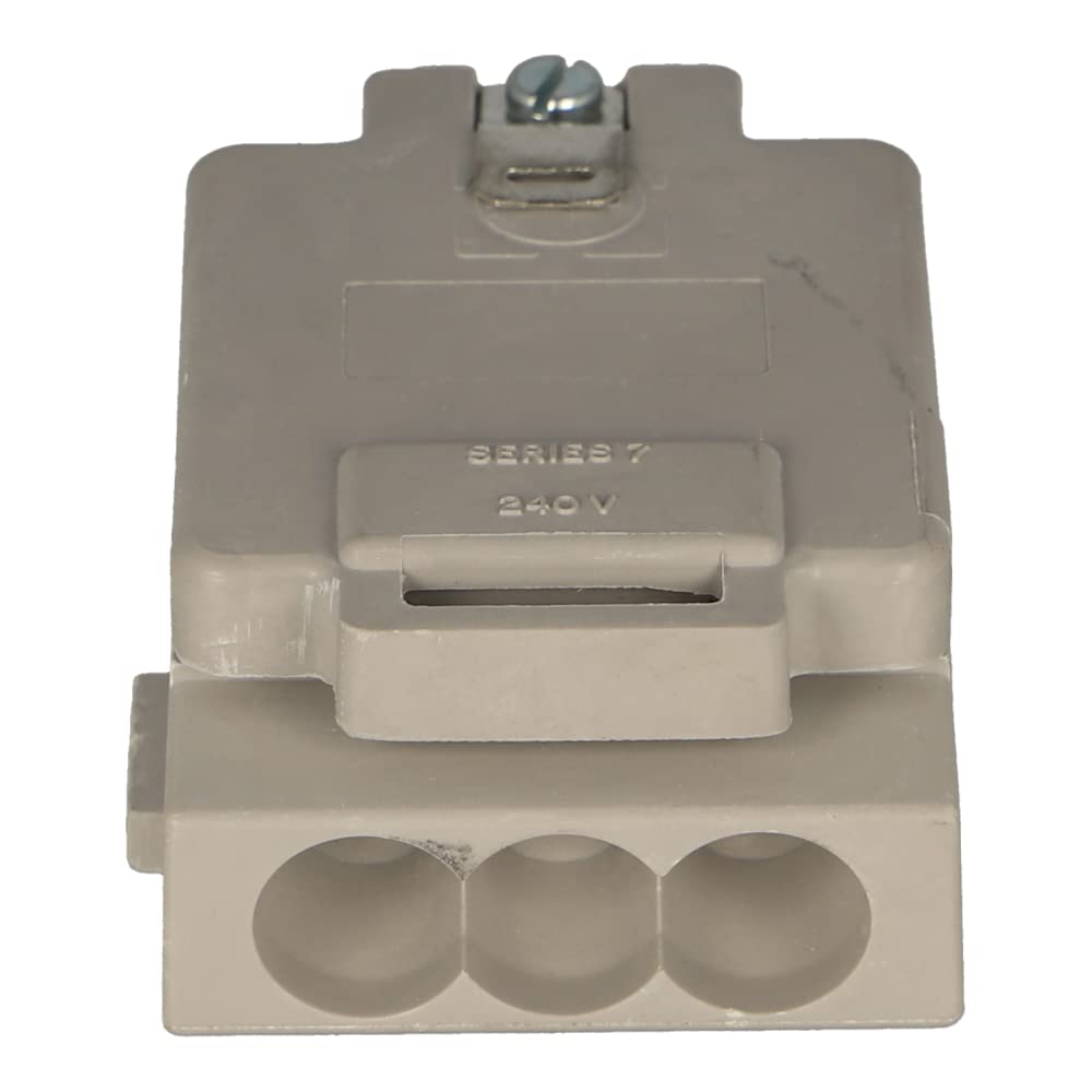 54347-38 | HENLEY CONNECTOR BOX, SINGLE POLE, 100A, 5 WAY, 78X54X35MM, SLOTTED SCREW TYPE TERMINALS
