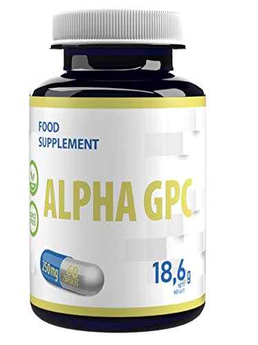 Hepatica Alpha GPC Choline 500mg Per Serving – 60 Vegan Capsules | High-Strength Brain, Memory & Cognitive Support | 3rd Party Lab Tested | No Fillers or Bulkers | Gluten-Free, Non-GMO