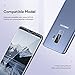 [2+3 Pack] LϟK Designed for Samsung Galaxy S9 Plus, 2 Pack Flexible TPU Screen Protector and 3 Pack Camera Lens Protector Locate Tool Precise Alignment Full Coverage, Case Friendly