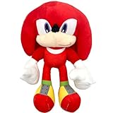 Sonic Plush,12 inch The Hedgehog 2 The Movie Toy, Shadow Stuffed Animals Plush Pillow, Gift for Kids (Red Sonic)