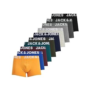 JACK & JONES Heren-boxershorts, pak van 10 stuks