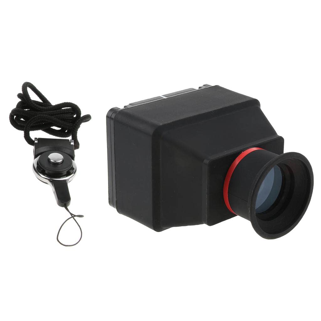 Lupa para visor de cámaras DSLR y protector de pantalla de 3,2 pulgadas 8