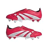 adidas Unisex Predator League FOLD-Over Tongue Soft Ground Football Boots, Lucid Red/Cloud White/Core Black, 8 UK - Image 6