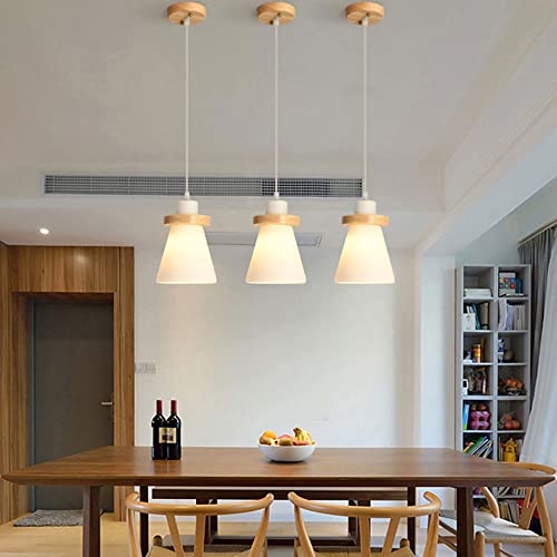 Lámpara de techo de una sola C de cristal para isla de cocina e interior 6