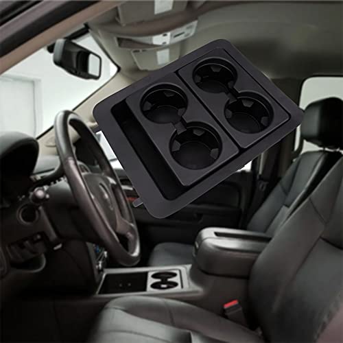Portavasos para consola central ONER AUTO PARTS Black miniatura 2