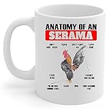 coq serama chant Taille:Savourez vos boissons préférées dans cette grande tasse à café de 330 ml, idéale pour le café, le thé, le chocolat chaud ou toute autre boisson. Parfaite pour le bureau ou la maison.