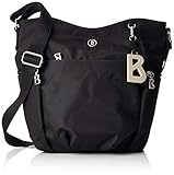 Bogner Damen Verbier Aria Shoulderbag Lhz Schultertasche Schwarz (Black)