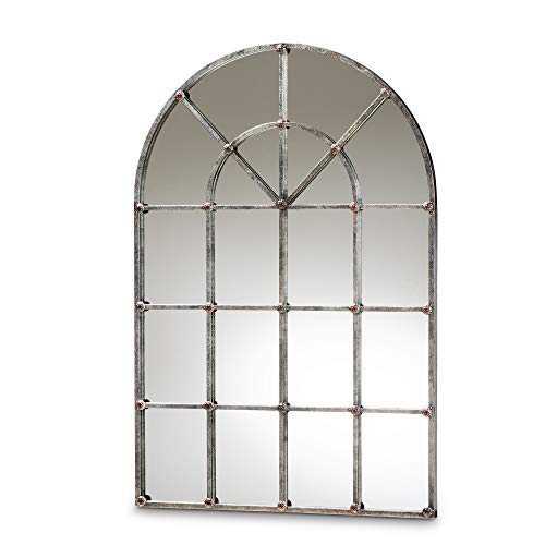Baxton Studio Full Length Mirror with Wood Frame