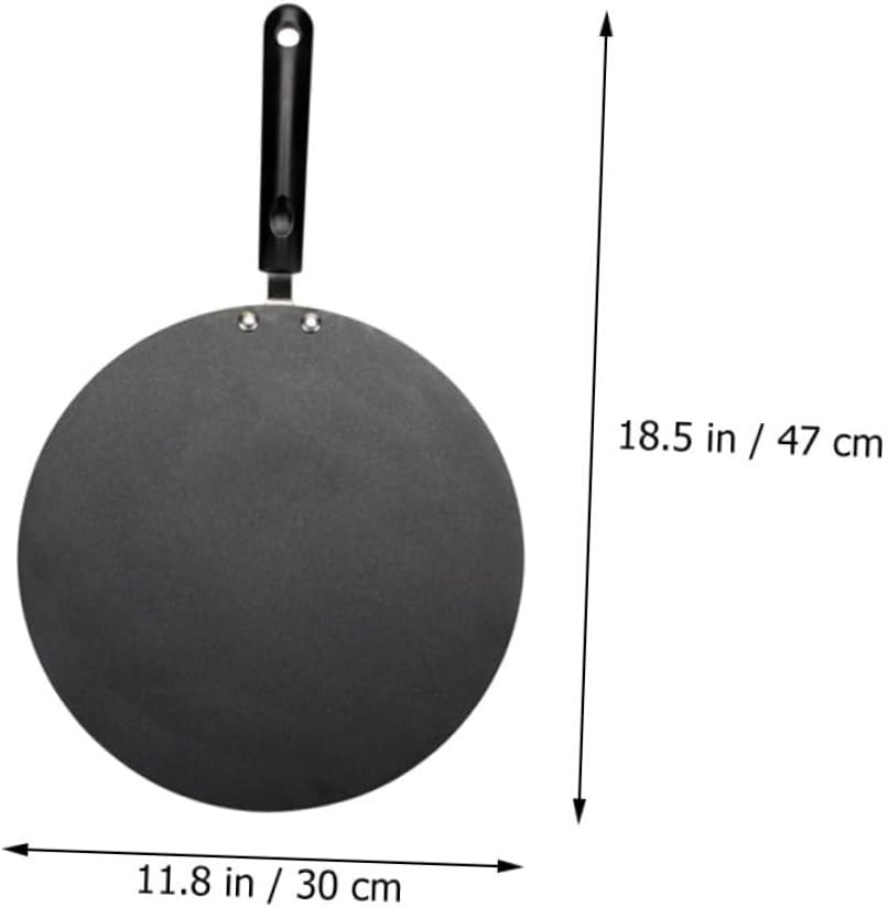 1set Flat Cooking Pan Non Stick Frying Pan Home Skillet Pancake Pot Kitchen Restaurant Supply