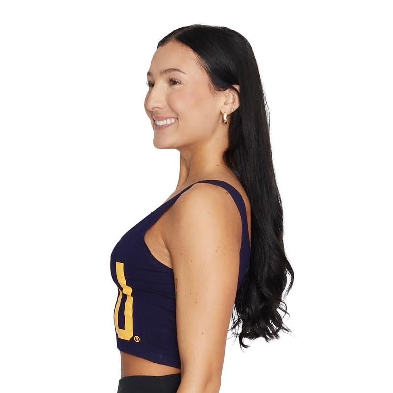 Image of Lojobands Women's College Gameday Outfit Tank Top Tailgate Crop Top One Size Fits Most