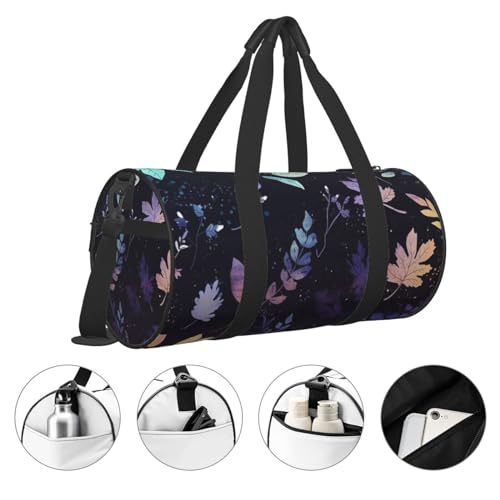 Sac de voyage en toile léopard pour le yoga et les escapades du week-end
