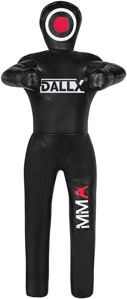 DALLX MMA Grappling Dummy for Judo Karate Throwing Brazilin JIU Jitsu Wrestling Submission Punching Bag for Self Defense Fitness Training Dummy – UNFILLED