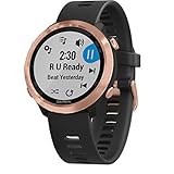 Garmin Forerunner 645 Music - Smartwatch Black/Rose Gold