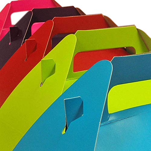 Paper Mart Red Large Gable Boxes 9 X 6 X 6 | Quantity: 10 #TOP3