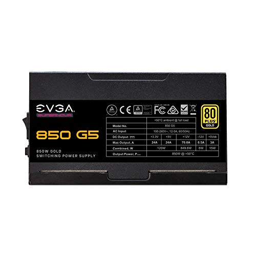 Build My PC, PC Builder, EVGA Super Nova 850 G5