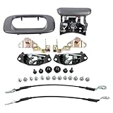 TRQ Tailgate Repair Kit Compatible with 1999-2006 Chevrolet Silverado 1500 2007 Silverado 1500 Classic 2001-2006 Silverado 1500 HD Silverado 1500 HD Classic 1999-2004 Silverado 2500