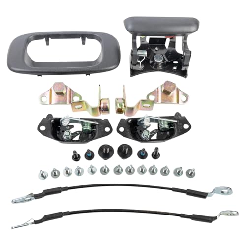 TRQ Tailgate Repair Kit Compatible with 1999-2006 Chevrolet Silverado 1500 2007 Silverado 1500 Classic 2001-2006 Silverado 1500 HD Silverado 1500 HD Classic 1999-2004 Silverado 2500