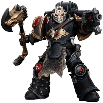 JOYTOY1/18 Warhammer The Horus Heresy Action Figure Space Wolves Deathsworn Pack Deathsworn 5 Collection Model Birthday Gift 4.81 inch