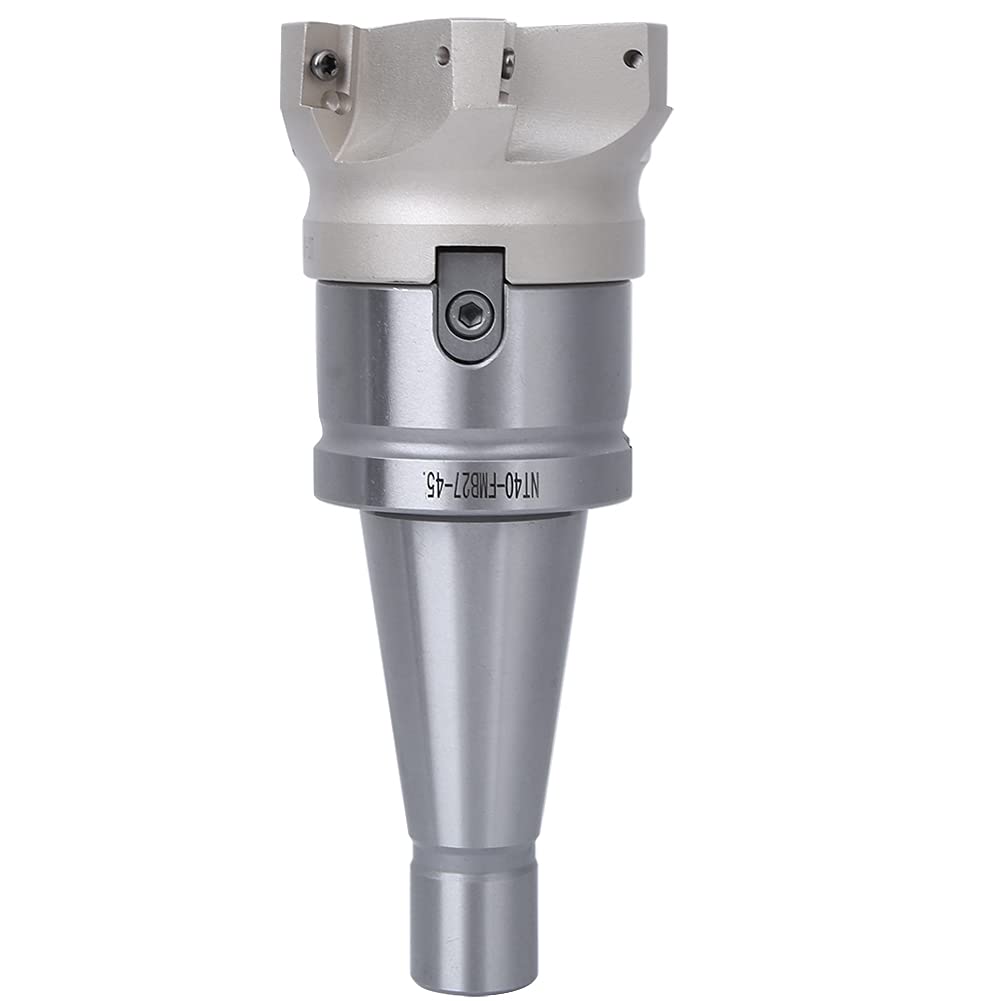 BAP400R Fresa a 6 Taglienti Portapinza Ad Alta Precisione NT40-FMB27, con Inserti APMT1604 per Prestazioni Stabili (-1011200029512)