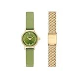 Breil, Collezione Darling, Orologio Donna, Orologio Solo Tempo al Quarzo, con Cinturino in Pelle e Doppio Cinturino Mesh Intercambiabile, Quadrante Sunray, WR 3 ATM, Idea Regalo Donna