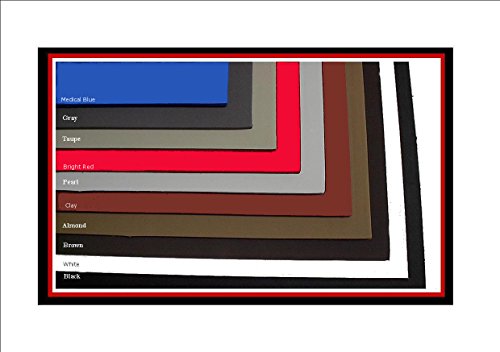 SoleTech Cloud 35-40 Durometer Crepe Soling Sheet 18x36 Black 48 Iron