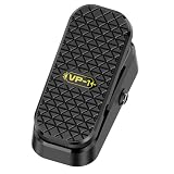 Expression/Volume Guitar Effect Pedal VP-01, Universal Expression Pedal 2 in 1 for Keyboards, MIDI Keyboards/Controllers and Supported Guitar Effects Pedals VP0200 (Black)