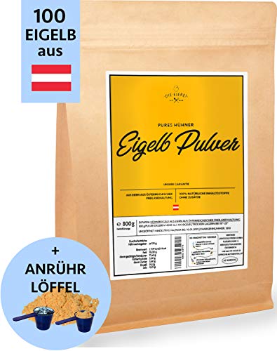 PROTEINVITAL polvere tuorlo di gallina 100 % naturale dall´ Austria - 800 g