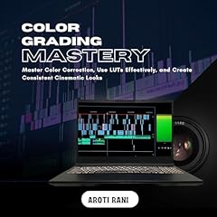Diseño de la portada del título Color Grading Mastery