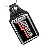 Brotherhood 1978 Compatible with Z28 Emblem Design Red Orange Keychain Key Holder Key Ring For Men Heavy Duty Car Keyring For Men and Women