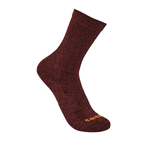 Image of Carhartt Women's Lightweight Durable Nylon Blend Short Crew Sock