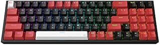 Redragon K628 PRO 75% 3-Mode Wireless RGB Gaming Keyboard, 78 Keys Hot-Swappable Compact Mechanical Keyboard w/Hot-Swap Free-Mod PCB Socket, Dedicated Arrow Keys & Numpad, Red Switch