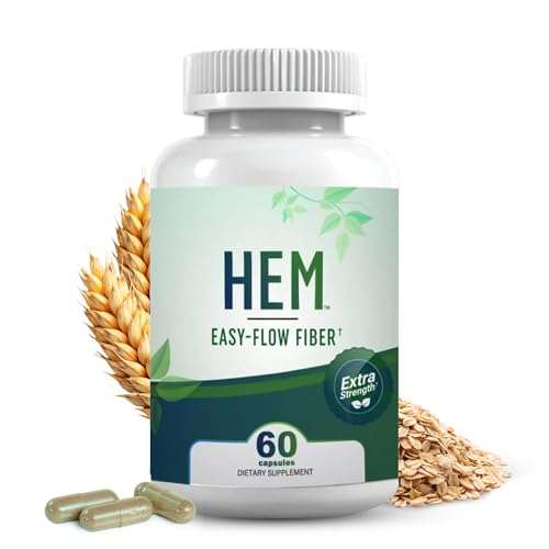 Hem Healer Easy-Flow Fiber – Plant-Based Oat Fiber Supplement for