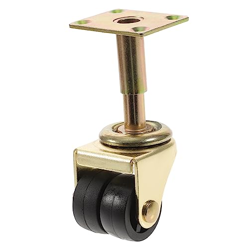 Piano Casters Easy Sliding Castors Caster Replacement Two Wheeled Castors for Piano Castors for Replacement Double Wheel Casters Necessary Piano Accessories Nylon Castors for Piano