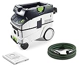 festool absaugmobil ctl midi i cleantec Für Nass- und Trockensaugen geeignet.