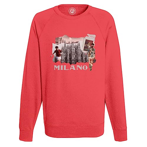 Sweat-shirt Milan Italie idéal pour vos voyages et un look urbain vintage