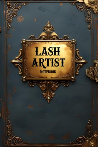 Lash artist notebook: lined journal for men women coworker